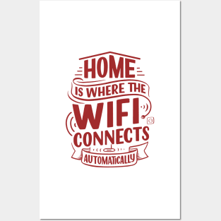 Cute home Sticker Posters and Art